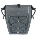 Torba za kolo Basil Navigator Storm L - single bag MIK Hooks - 25-31L - črna