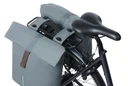 Torba za kolo Basil City - double pannier bag MIK - 28-32 litres – graphite blue