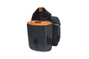 Torba za kolo Miles Tarpaulin - double bag MIK - 34 liter - black/orange