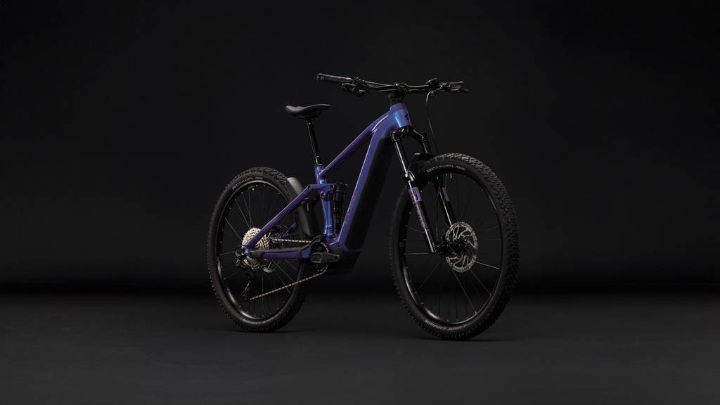 Električno kolo CUBE Stereo Hybrid ONE44 Pro 800 blueiris'n'purple 2027