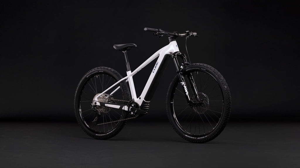 Električno kolo Cube Reaction Hybrid Race 800 snow´n´black 2027