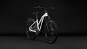Električno kolo CUBE Nuride Hybrid Performance 720 metallicwhite´n´grey Trapeze 2027