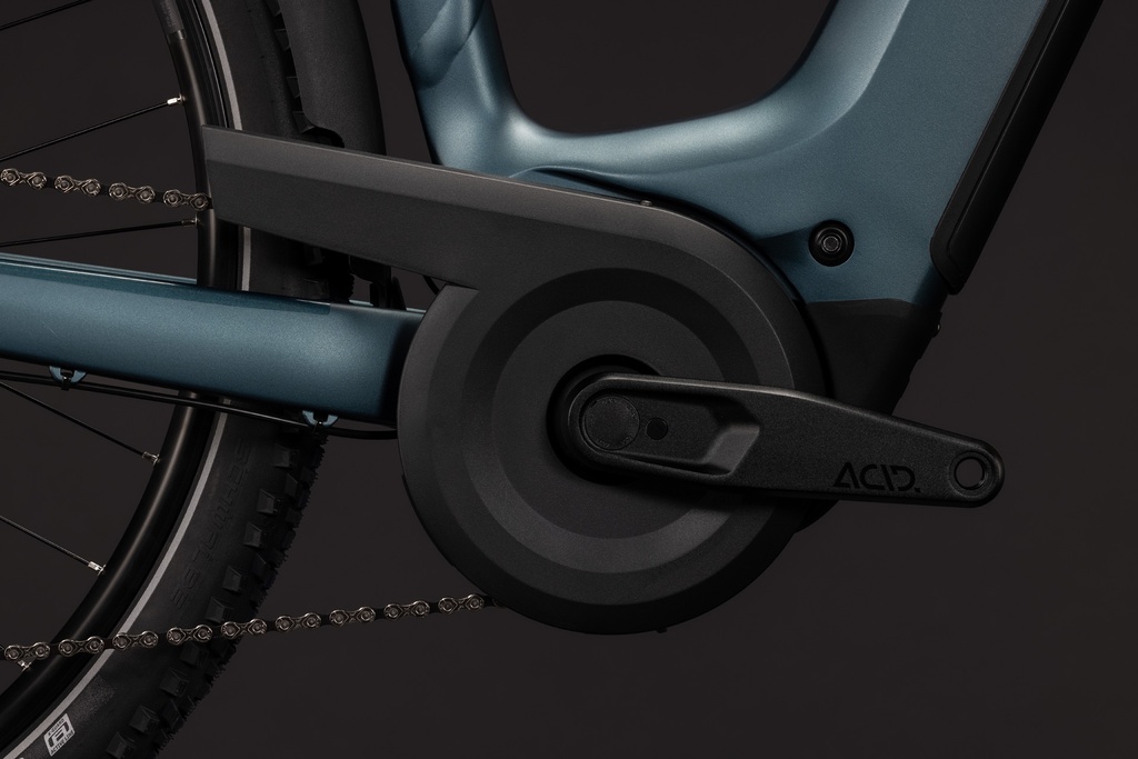 Električno kolo CUBE Nuride Hybrid Pro 800 deepteal´n´blue Easy Entry 2027 