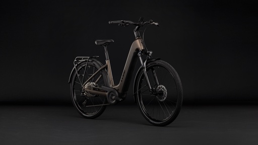 Električno kolo CUBE Touring Hybrid Pro 800 metallicumbra´n´black Easy Entry 2027 