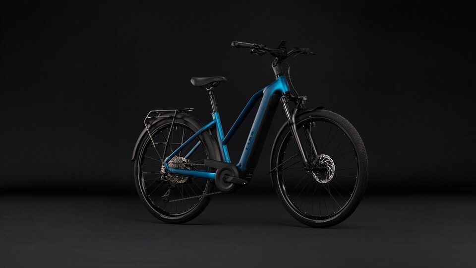Električno kolo CUBE Touring Hybrid Pro 800 electricblue'n'prizm Trapeze 2027 