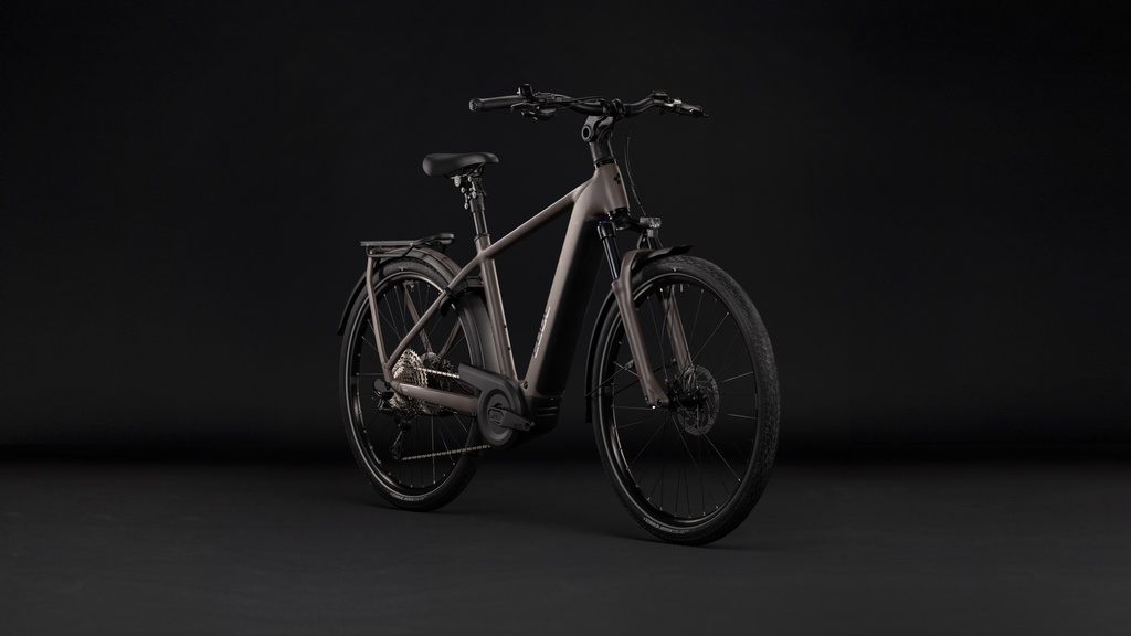 Električno kolo CUBE Kathmandu Hybrid ONE 800 cedar'n'chrome 2027 