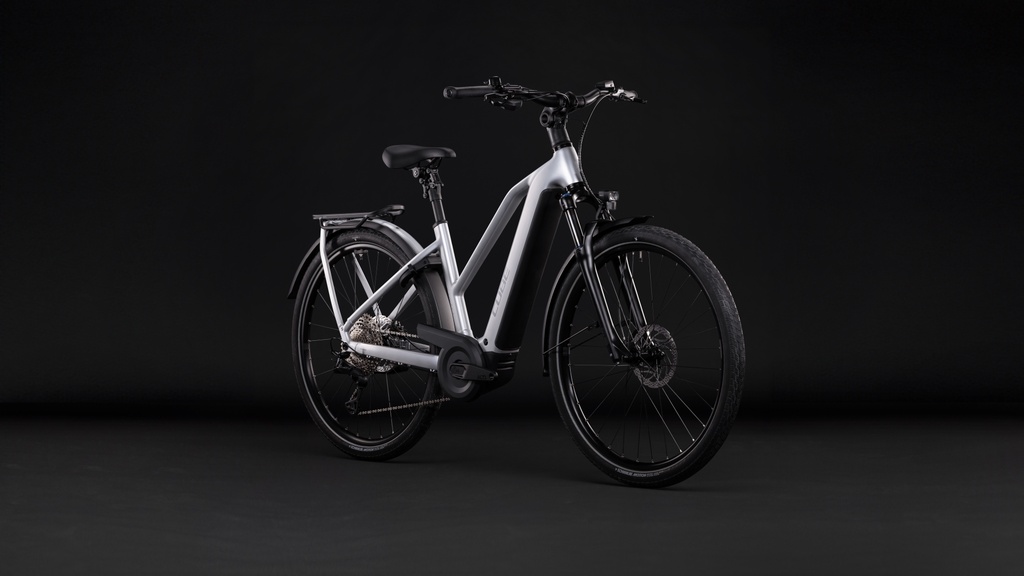 Električno kolo CUBE Kathmandu Hybrid ONE 800 Silverstar’n’Reflex Trapeze 2027 