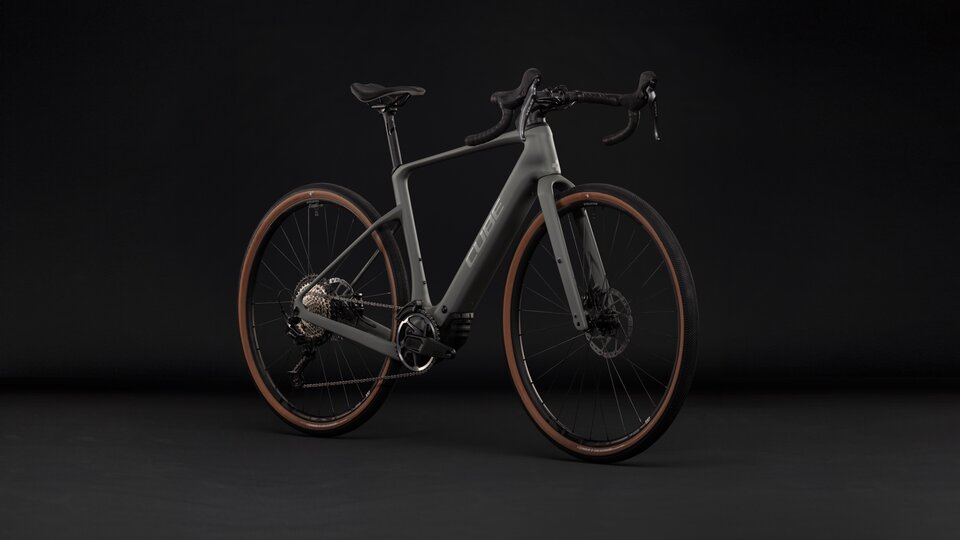 Električno kolo Cube Nuroad Hybrid C:62 Race 400X oldgrey´n´grey 2027