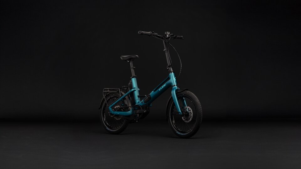 Električno kolo Cube Fold Hybrid Deluxe 540 metallicpetrol´n´sea 2027