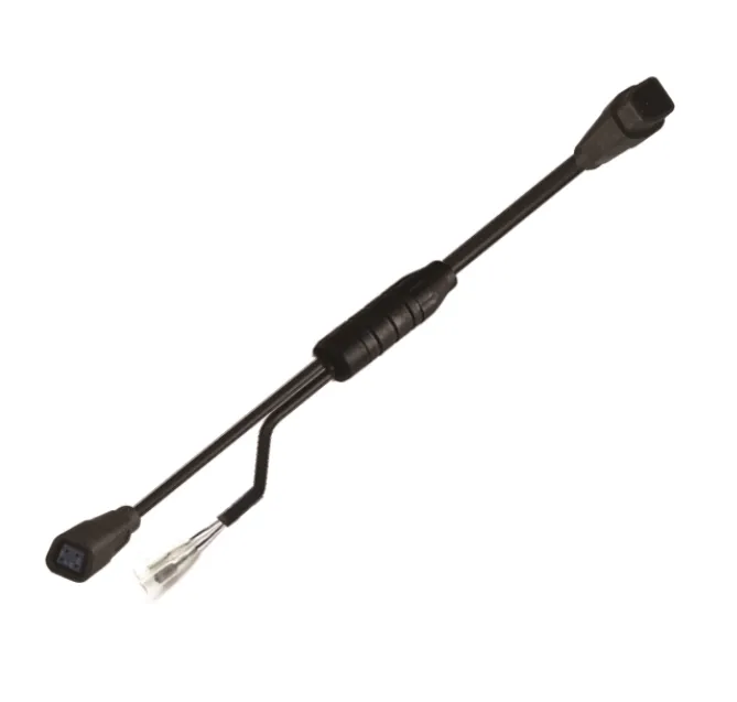 [2105040000059] Rear cable BAFANG EB BUS 1T2 N; 150mm Main cable, 1120mm Rear light, 110mm M4.3 Speed sensor