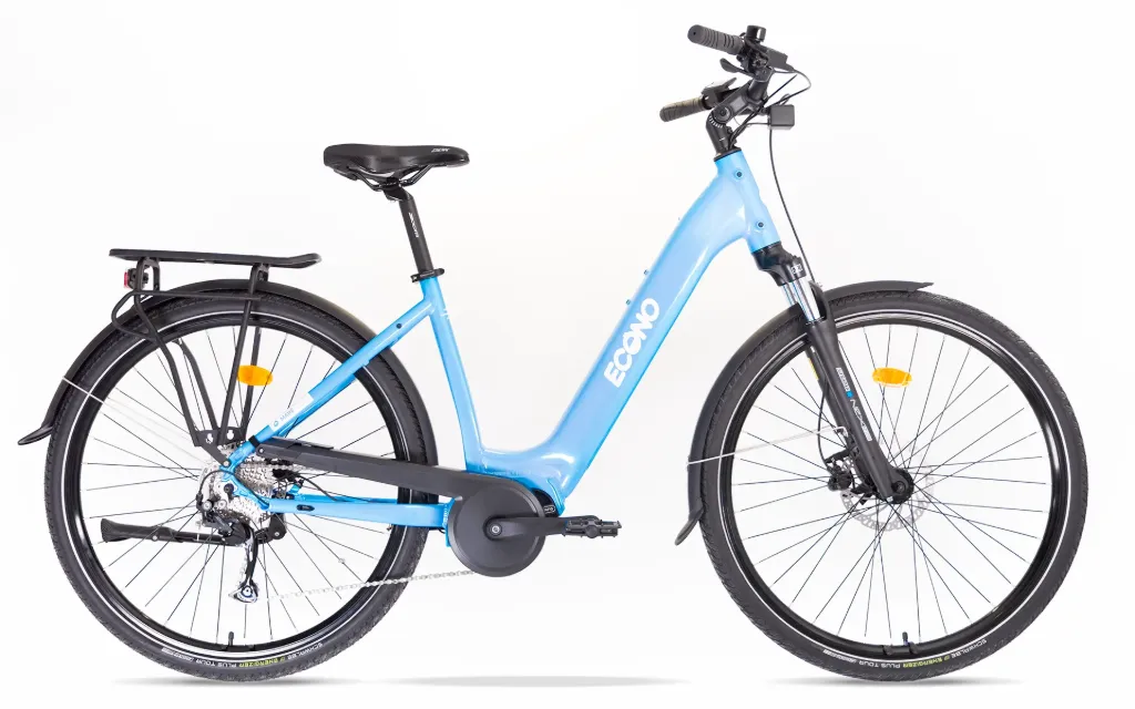 Electric bike ECONO Mare CITY EEC4 Sky blue (M, 520Wh (15Ah))