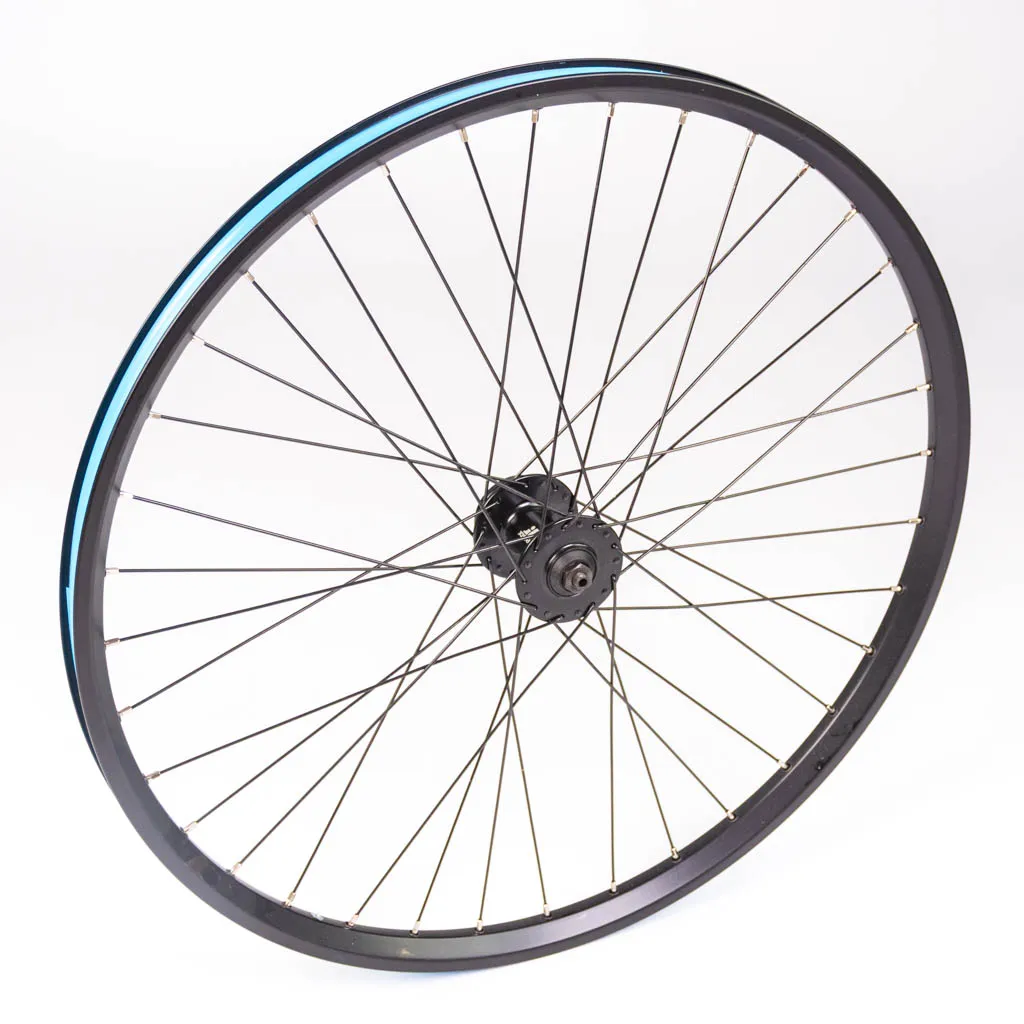 [WHFRE28D] Front Wheelset 28'' REVO D QR 9x100 W:25mm H:19mm 14G/32H/disk/black