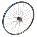 Rear wheelset 28'' REVO D IS/SH QR 10x135 W:25C H:19 14G/32H/disk/black