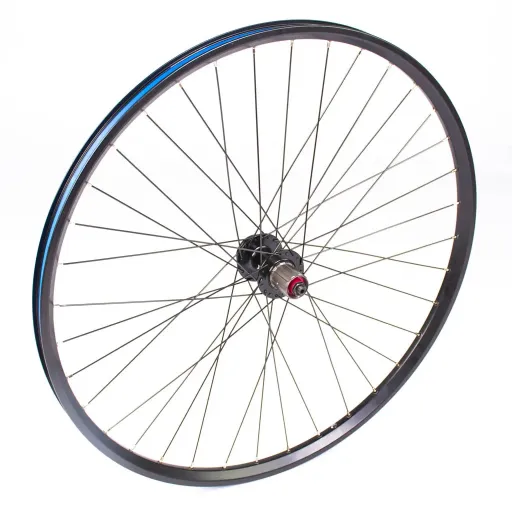 [WHRRE28D] Rear wheelset 28'' REVO D IS SH QR 10x135 W:25C H:19 14G/32H/disk/black