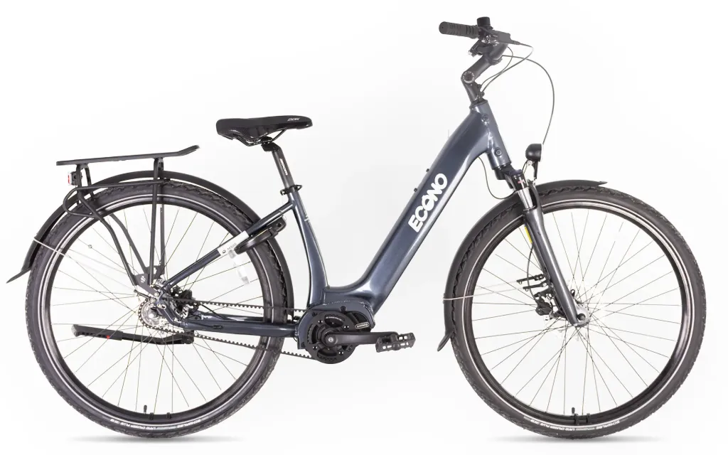 Electric bike ECONO Mare CITY EECALK (AUTO) Antracit 2026 (M, 520Wh (15Ah))