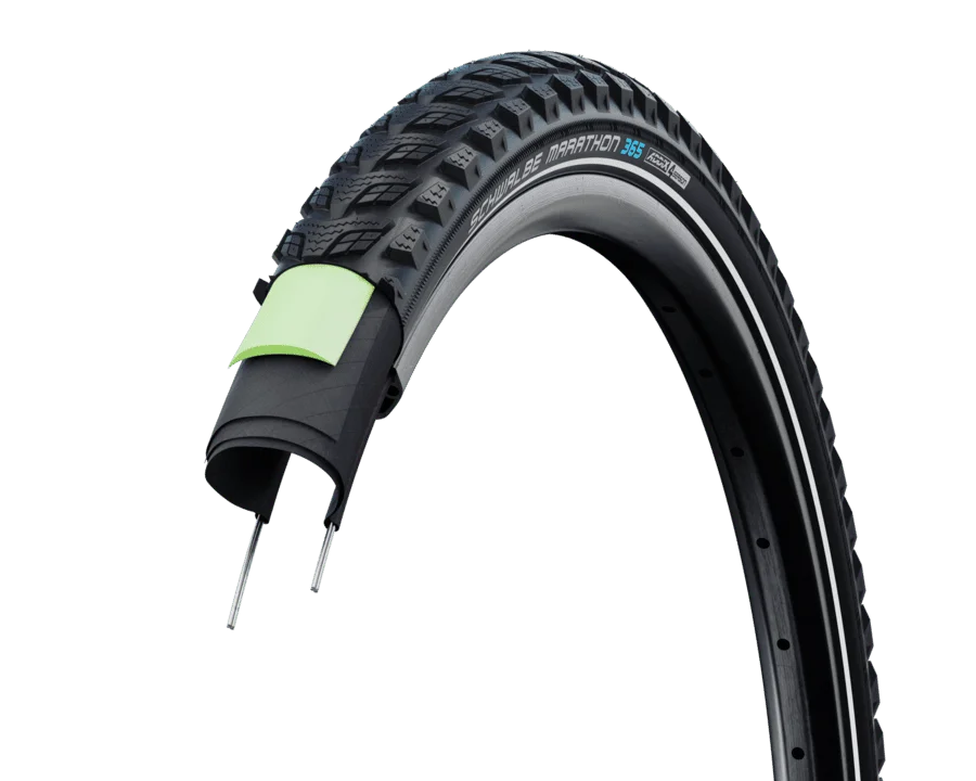 [11159427] Tyre Schwalbe 28x1.40 / 37-622 Marathon 365, Greenguard, Twinskin