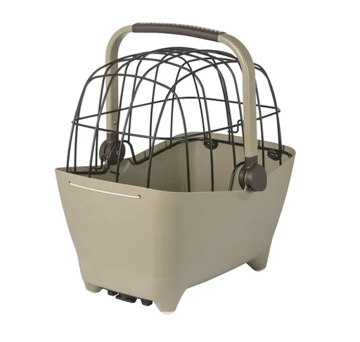 Bike basket Basil Buddy MIK (with handle) biscotti brown
