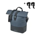 Bike bag Basil Cove - shopper MIK Hooks - 14–16L - navy/black