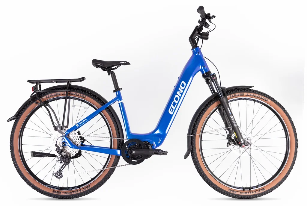 Electric bike ECONO Gams SUV 29 EEC7 Deep blue 2026 (S/M, 520Wh (15Ah))