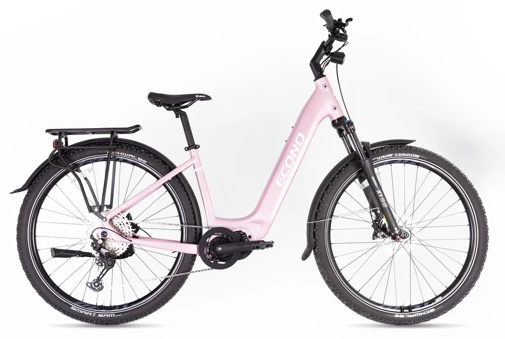 Electric bike ECONO Gams SUV 29 EEC7 Lavandl 2026 (L, 520Wh (15Ah))