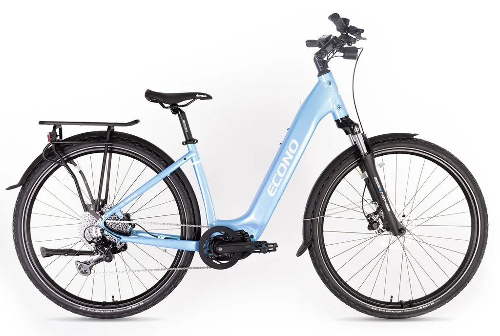 Electric bike ECONO Mare SUV 29 EEC5 Sky blue 2026 (S/M, 520Wh (15Ah))