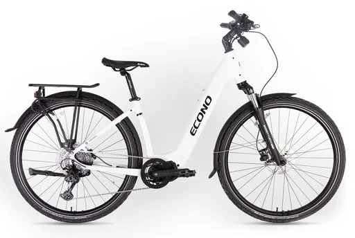 Electric bike ECONO Mare SUV 28 EEC5 Snow white, 2026 (L, 520Wh (15Ah))