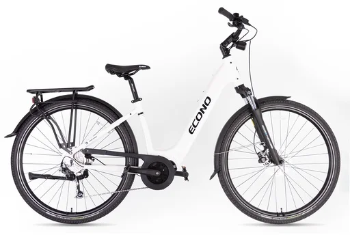 Electric bike ECONO Mare City 28 EEC4 Snow white, 2026 (S/M, 520Wh (15Ah))