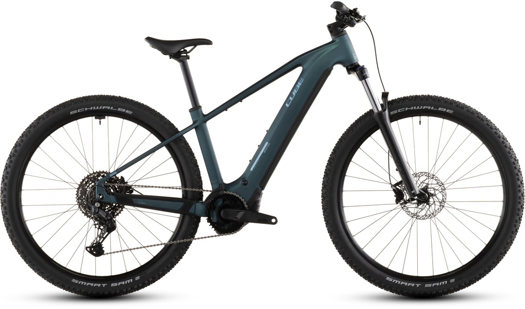 Electric bike Cube Reaction Hybrid ONE 800 royalgreen´n´prism Easy Entry 2026