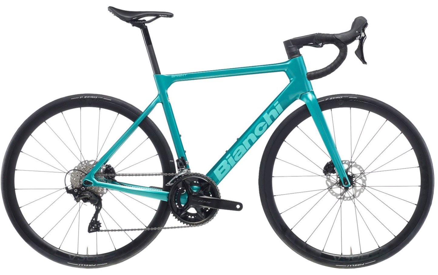 Road bike BIANCHI SPRINT ICR SHIMANO 105 DI2 CELESTE METALLIC/CK16 GLOSSY (57 cm)