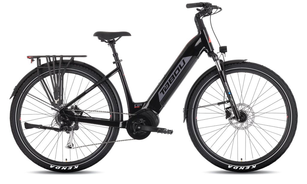 Electric bike TABOU 28 MONO UP 2 JR, 720Wh, black/red 2026