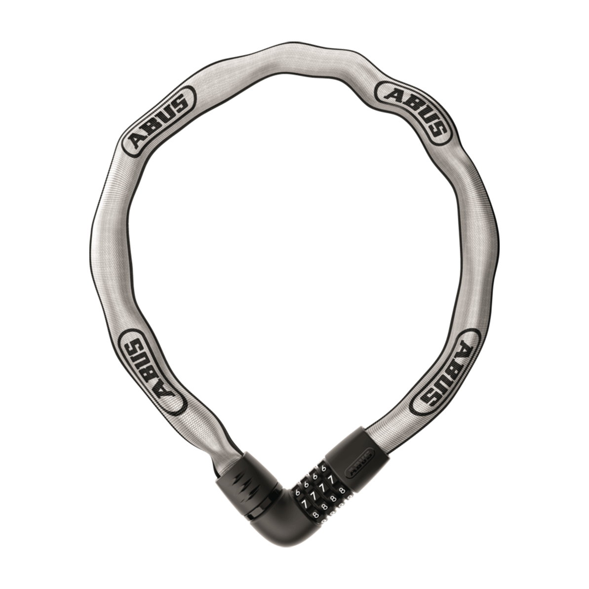 Bike lock ABUS TRESOR 6807C/110 7MM REFLECTIVE