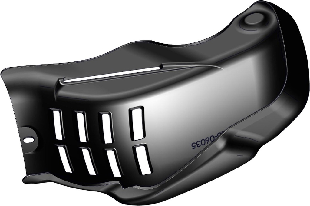 Pokrov motorja za Bosch Cube Hybrid 4398- plastičen, črn