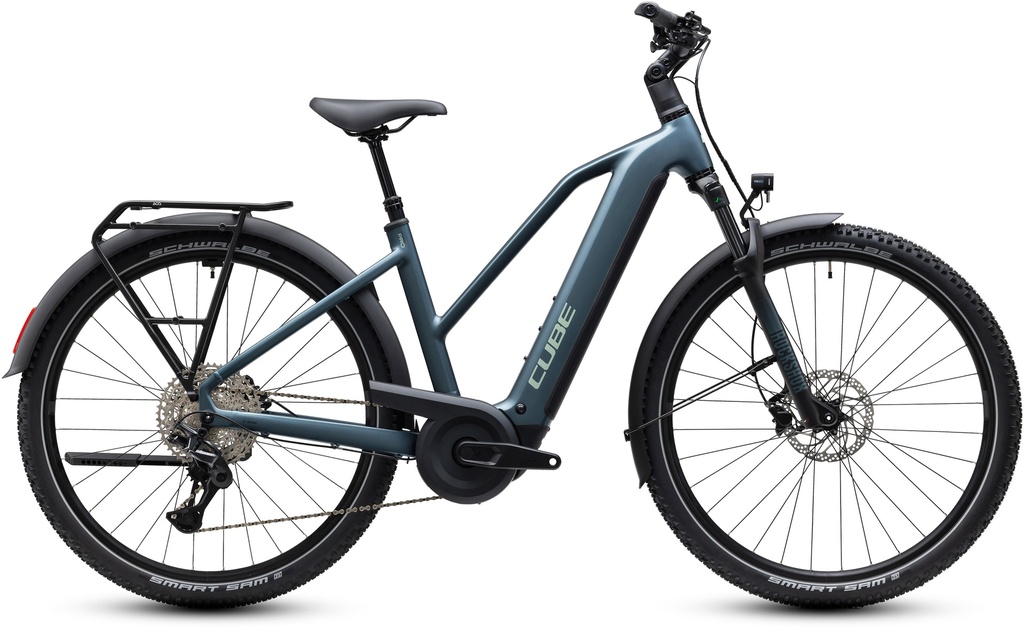 Electric bike CUBE Nuride Hybrid Pro 800 deepteal´n´blue Trapeze 2027