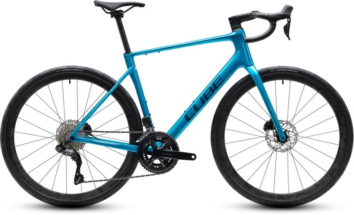 Road bike CUBE Attain C:62 SLX bali´n´blue 2027 (50 cm)