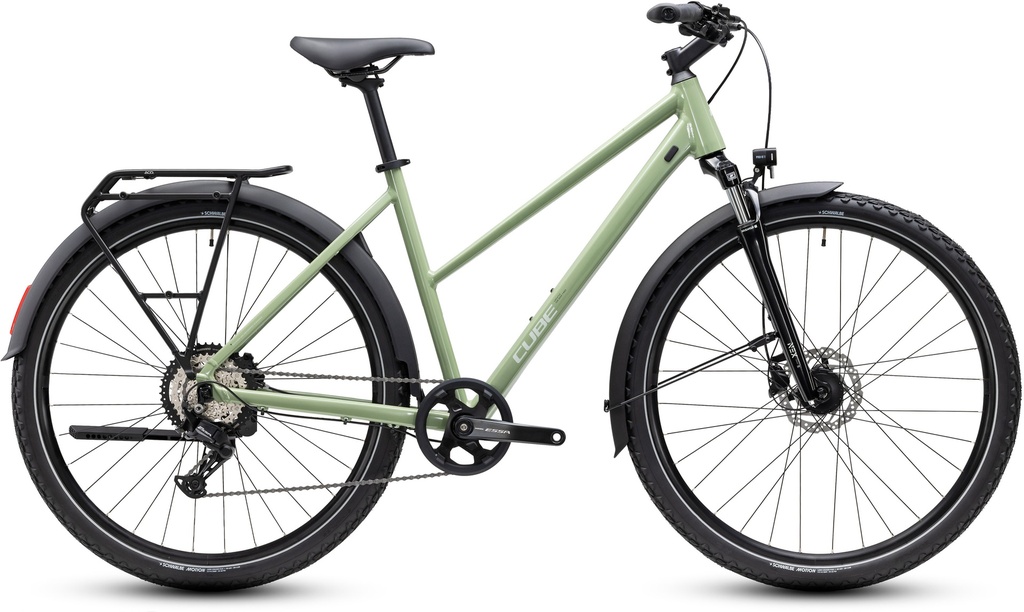 Treking bike CUBE Nature ONE FE almondgreen'green Trapeze 2027 
