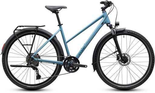 Treking bike CUBE Nature Pro FE surfblue´n´blue Trapeze 2027 (46 cm)