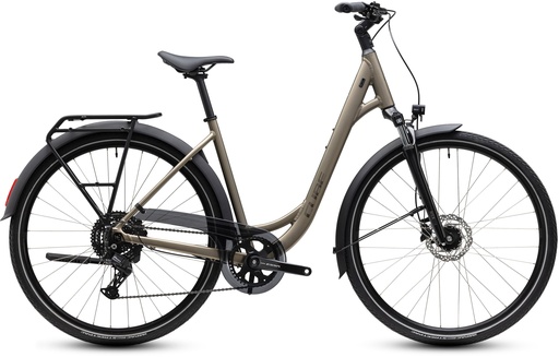 Treking bike CUBE Touring ONE flashstone'n'coalchrome Easy Entry 2027 (46 cm)