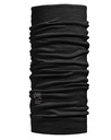 Multifunctional Neckwear BUFF MERINO WOOL LIGHTWEIGHT SOLID BLACK