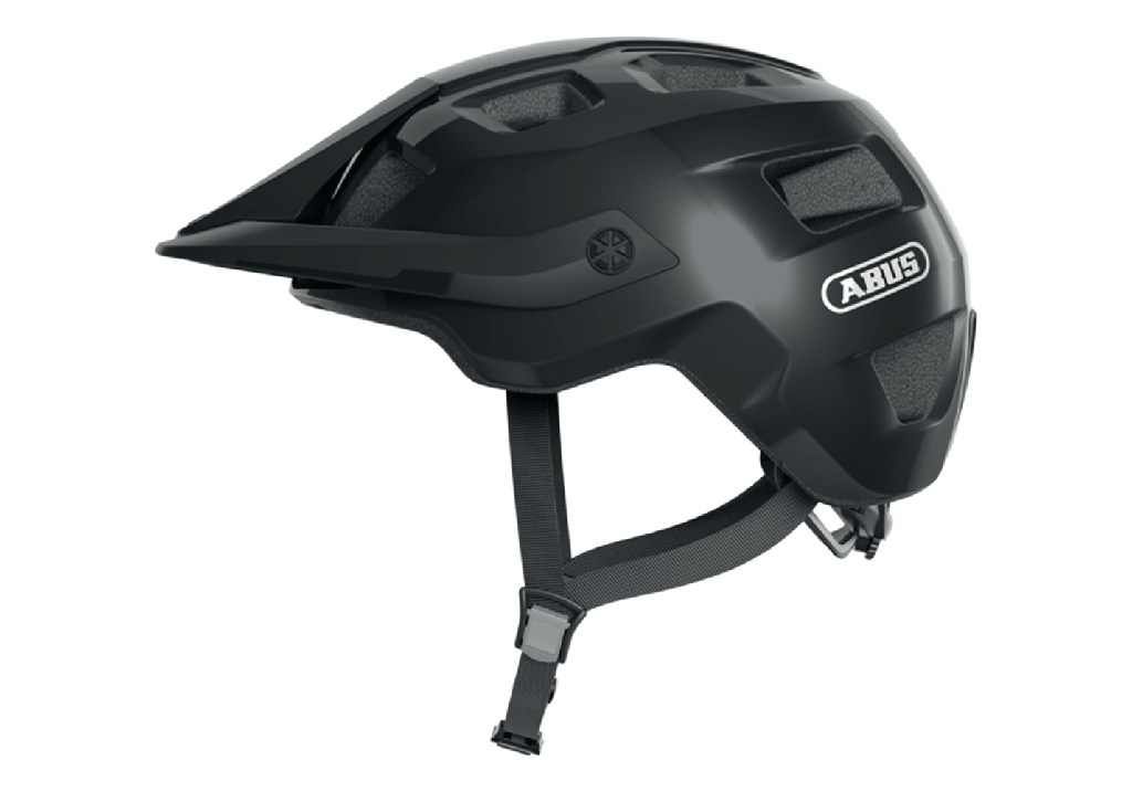 Cycling helmet ABUS MOTRIP SHINY BLACK, M: 52-57cm