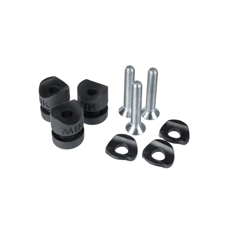 MIK Studs - set of 3 pieces - black