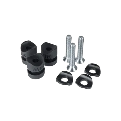 MIK Studs - set of 3 pieces - black