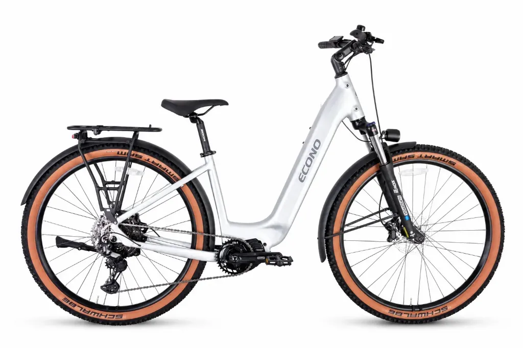 Electric bike ECONO Gams SUV 29 EEC7 Matt aluminium grey 2027