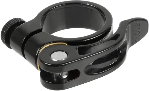 Seat clamp ZOOM AT-101+SQR-115 BABK Black, 35mm